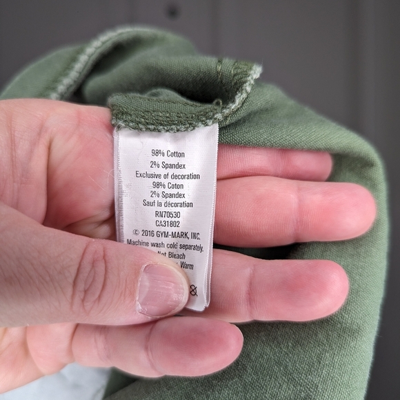 Girls Size Medium 7/8 Jeans With Owl Patch & Green Denim Crazy 8 Eyelet Jacket - Picture 4 of 11